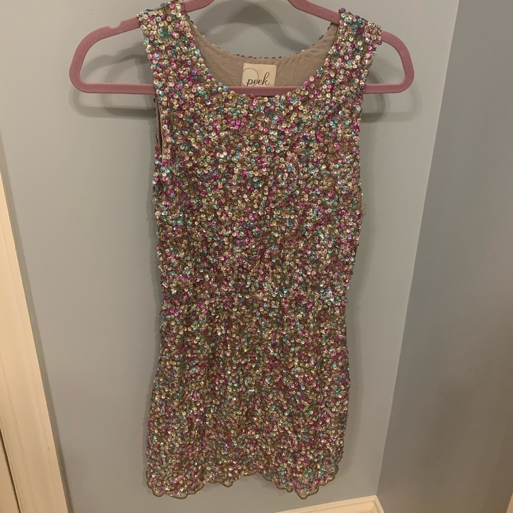 Peek Kids Zoe Sequin Party Dress